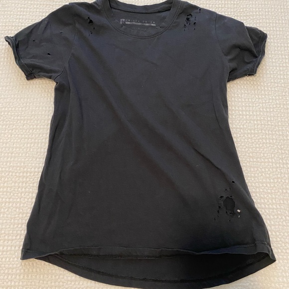 Prince Peter black distressed t shirt - Picture 2 of 5